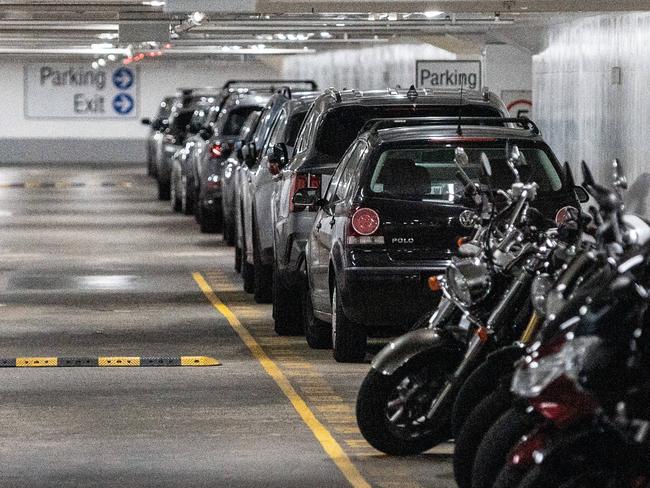 Imrei started his crime spree in an underground carpark in Noble Park. Picture: James Gourley