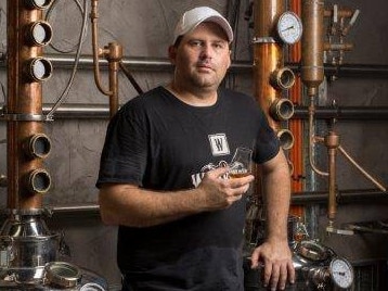 Matthew Drane owns Waterview Distillery in Bundaberg.