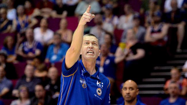 Coach Andrej Lemanis says he won’t think about curbing his language. Picture: Getty