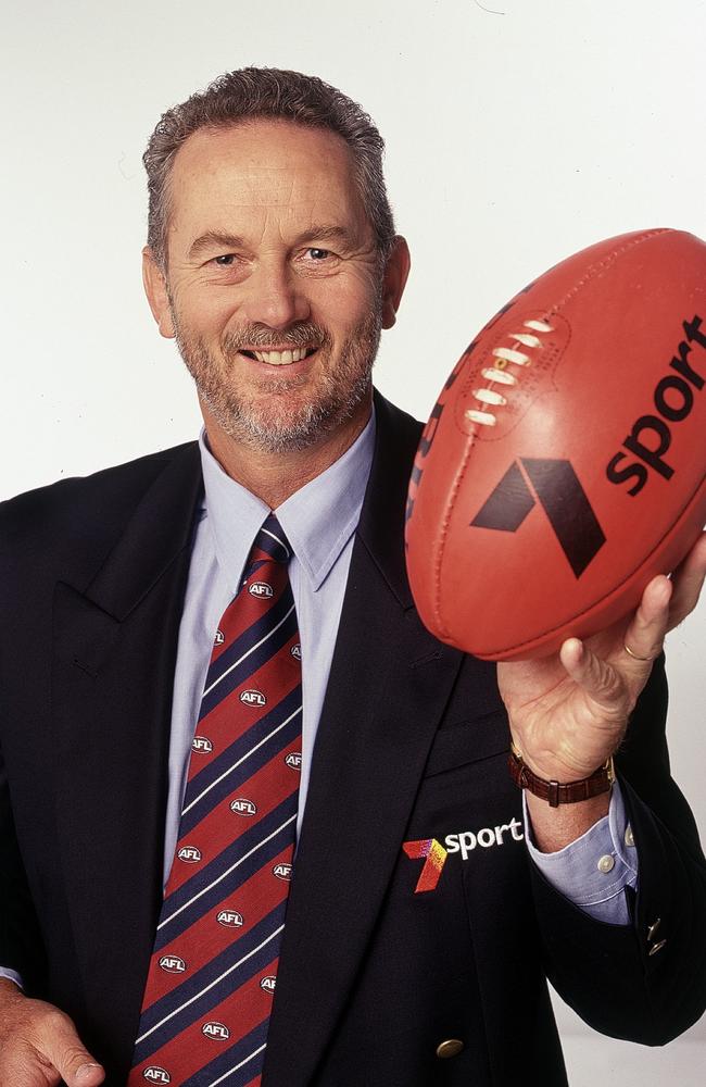 Robert Walls was brilliant in the media. Picture: Channel 7