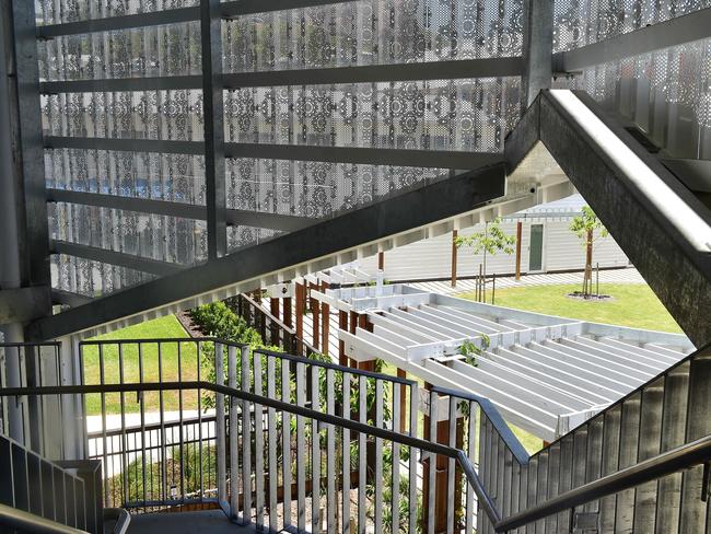 The $19 million three-storey East Precinct building at St PatrickÃ•s College Townsville. Picture: Shae Beplate.