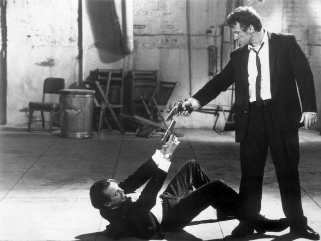 A scene from the movie Reservoir Dogs.