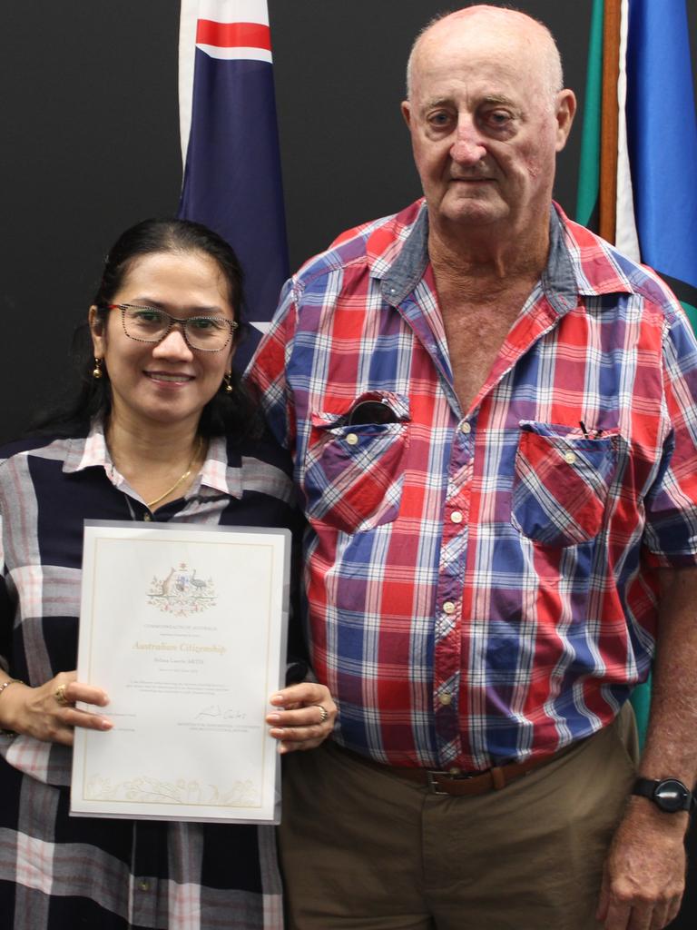 Felina Artis became an Australian citizen at the 2024 Australian Citizenship Ceremony in Bundaberg.