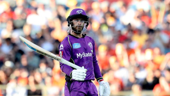 Matthew Wade was demoted to No.6 in the BBL final.