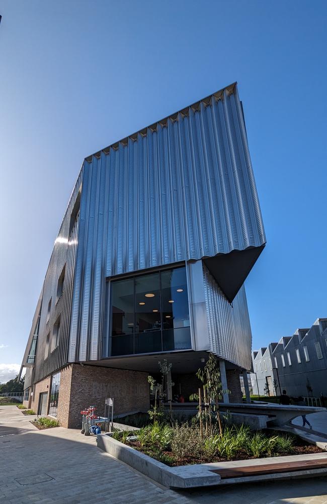 The official opening of the University of Tasmania's $45.5m River's Edge building, part of the Northern Transformation relocation of the campus from Newnham to Inveresk. Picture: Alex Treacy