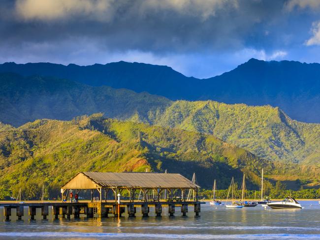 Hanalei Bay pier at sunrise on Kauai, Hawaii. Picture: iStock