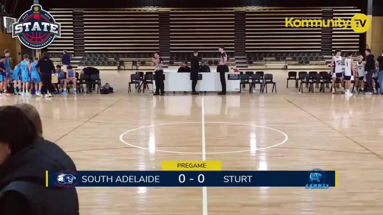 Replay: South Adelaide Panthers v Sturt Sabres (U14 Boys State Semi-Final)—Basketball SA Junior State Championships Day 4