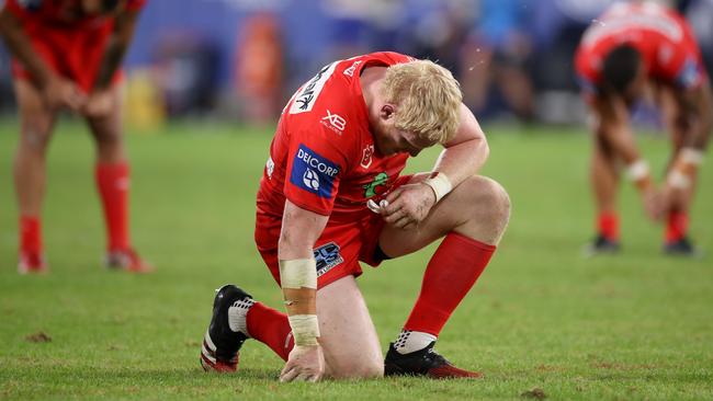 The Dragons hit rock bottom with a humiliating defeat to fellow strugglers Canterbury. Picture: Getty