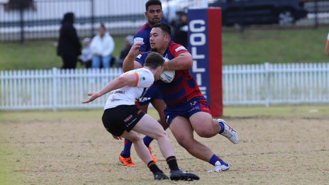 Campbelltown Collegians backrower John-Wesley Boath-Moananu. Picture: Steve Montgomery