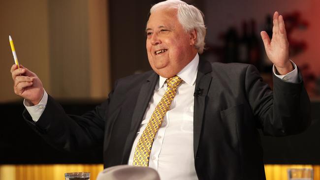 Billionaire Clive Palmer’s United Australia Party is making all sorts of impossible promises. Picture: Nigel Hallett