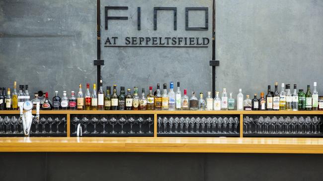 Bar at Fino at Seppeltsfield, Barossa Valley.