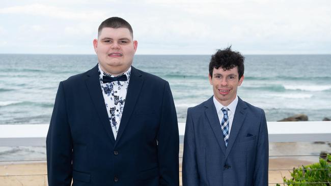 Formal time: Jake Vanzanden and Adam Stojanovski. Credit: MSP Photography