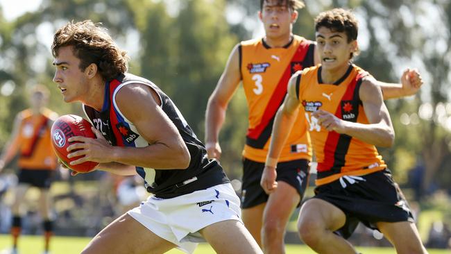 Ned Conway made his Western Jets debut. Photo: AFL Photos/Getty Images.