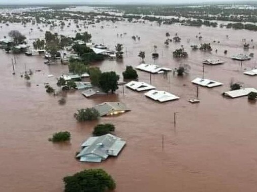 The Pigeon Hole community was inundated by floodwaters.