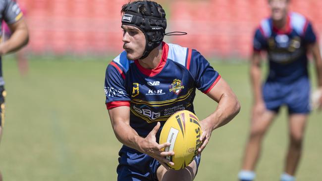 Jack Philp for Western Clydesdales earlier in the season - he played strongly today. Picture: Kevin Farmer