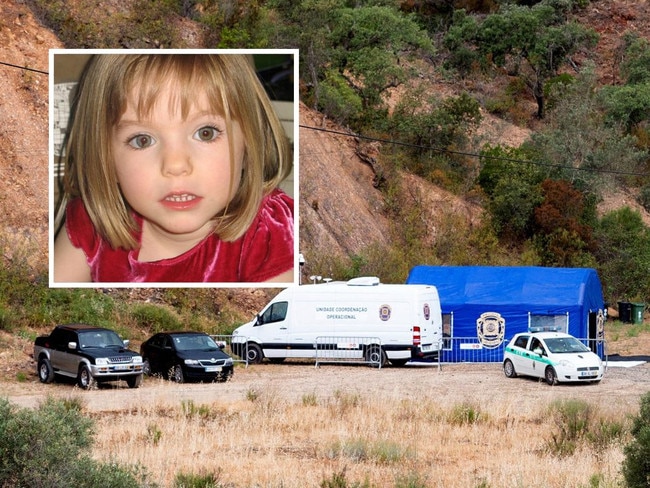 cops bombshell search for maddie's body