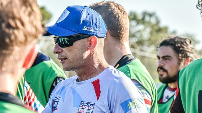 Southern Districts coach Todd Louden.