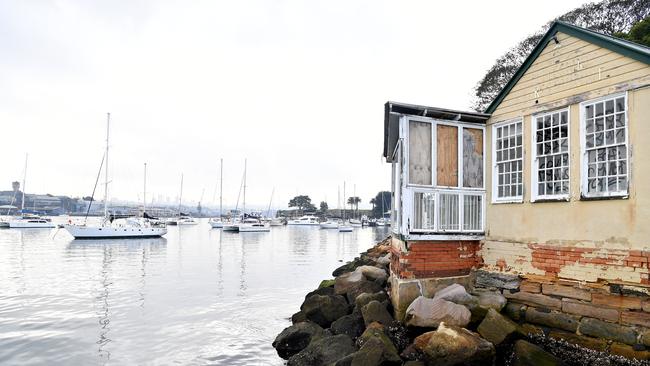 Elliott St Wharf in West Balmain. Picture: Joel Carrett.