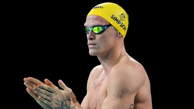 Cody Simpson of Team Australia. Picture: Getty Images