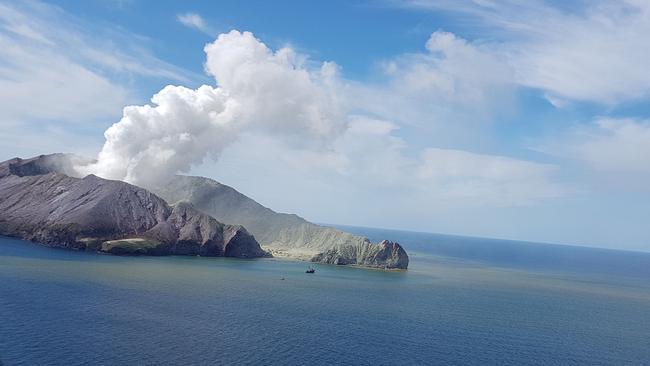 The White Island volcano eruption claimed the life of Krystal Browitt. Picture: AFP