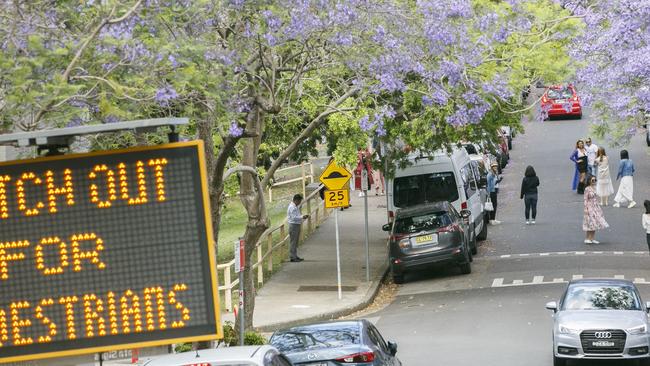 The signs have been previously trialled by the council including pictured here in 2019.