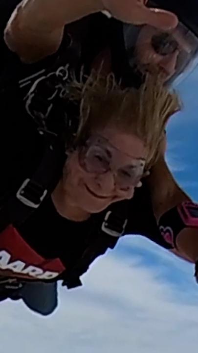 80-year-old fulfills lifelong dream of skydiving