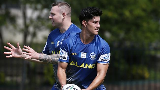 Dylan Brown during pre-season training. Picture: Richard Dobson