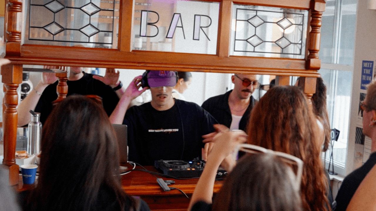 Vibes were high at Brisbane's Darvella Patisserie for their first morning coffee rave.