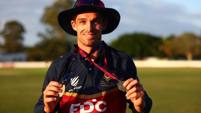 Angus Lovell was awarded the Jimmy Maher medal for his brilliance with both bat and ball in the big dance. He scored 131 (135 balls) and took 2-57 from 10 overs.