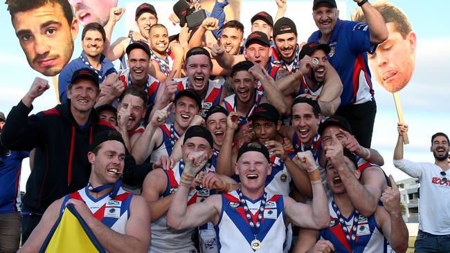 West Preston-Lakeside wins the 2018 NFL Division 1 premiership.