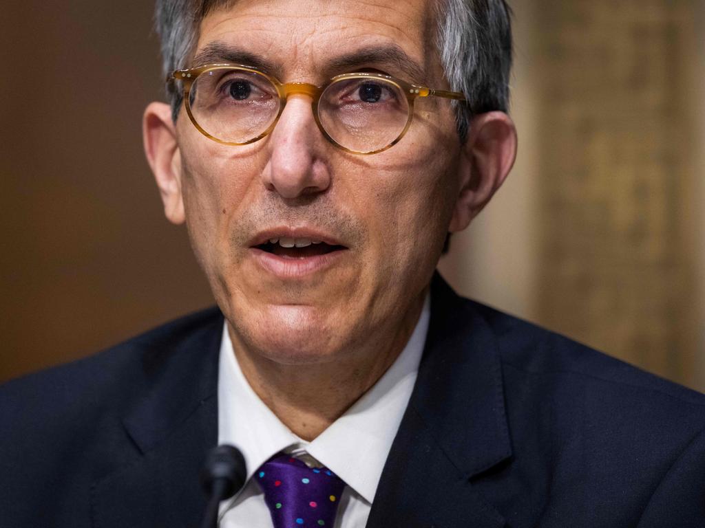 Dr Peter Mark has taken aim at the Trump administration. Picture: AFP