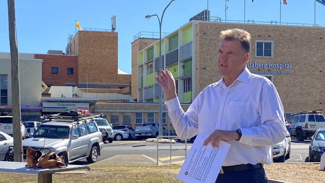 Burnett MP Stephen Bennett has reacted with shock at new figures on elective surgery wait times across the Wide Bay Hospital and Health Service.