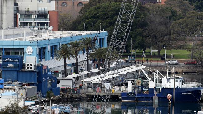 The NSW Government has not yet lodged a development application for the Fish Markets. Picture: Toby Zerna