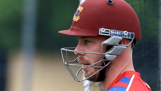 Chris Lynn turns out for Toombul. Picture: David Clark / AAP