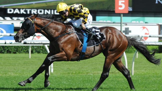 Spill The Beans scored an impressive win in the Eskimo Prince Stakes.