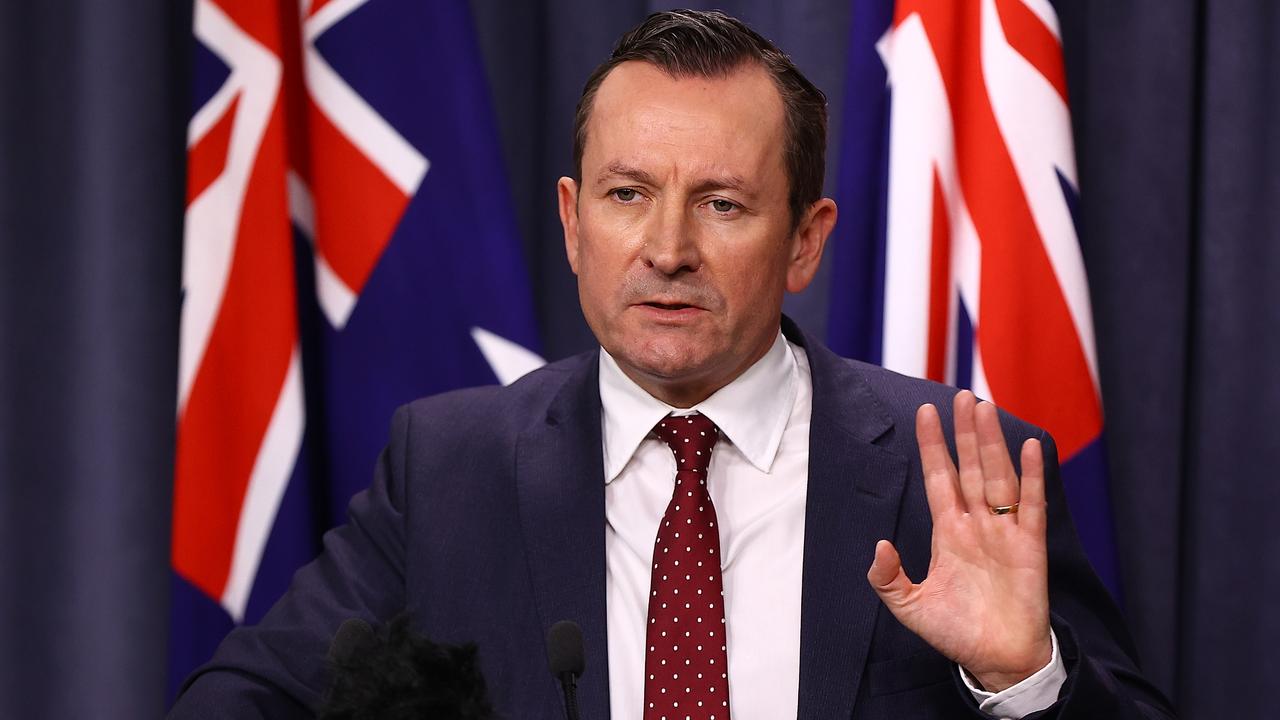 West Australian Premier Mark McGowan says the restrictions that remain in place are “relatively light touch”. Picture: Paul Kane/Getty Images