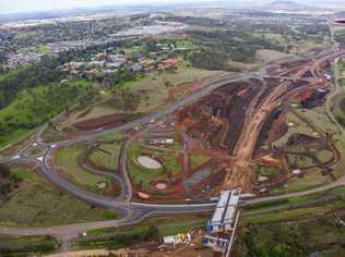 Nexus has shared photos of the Toowoomba Second Range Crossing on its Facebook page. Picture: Above Photography PTY LTD