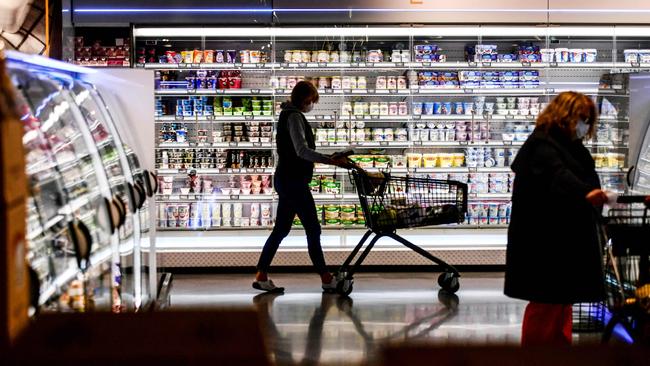 The headline inflation reading of 5.1 per cent affects consumers and investors. Picture: AFP