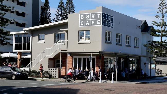 BSKT Cafe at Nobby Beach is a local favourite