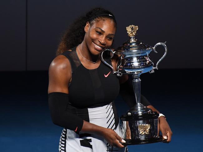 Serena Williams has not played since she won the Australian Open in January. Picture: AFP/Greg Wood