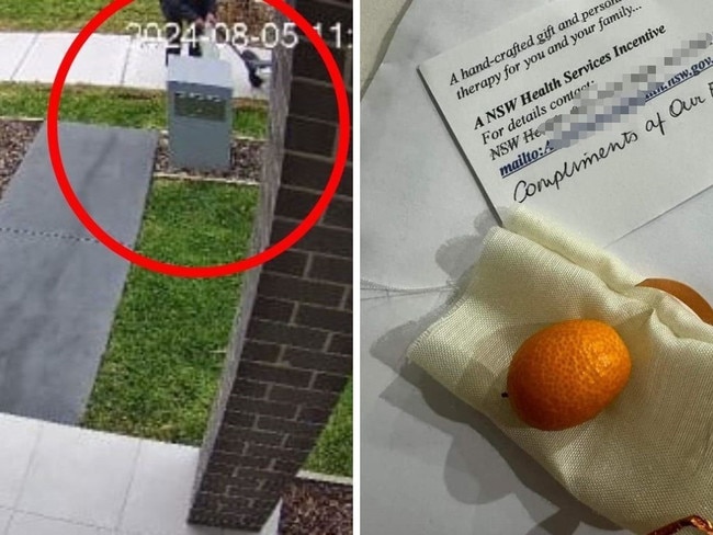 Police are investigating after multiple Sydney residents received suspicious parcels in their mailboxes purporting to be from NSW Health.