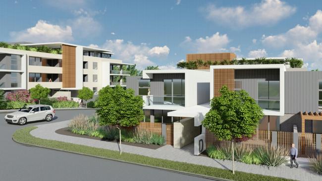 An artist impression of the proposed Somerset Gardens development.