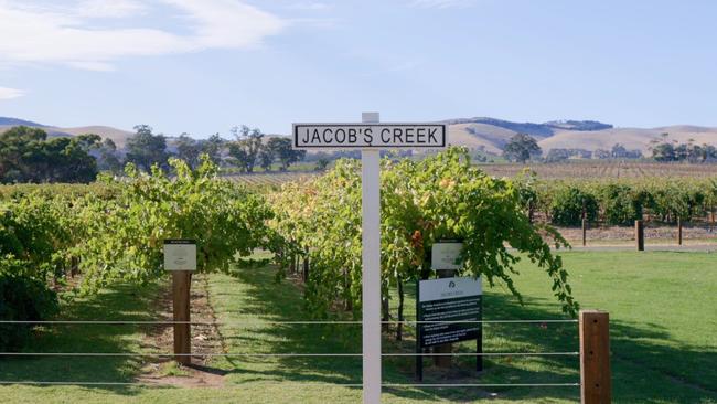 Pernod Ricard has sold its global wine division, including iconic Australian brand Jacob's Creek. Picture: Supplied