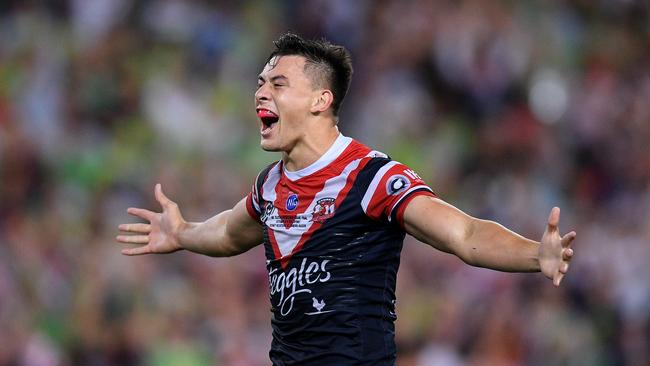 Joseph Manu is keen to explore options from NRL rivals to assess his worth. Picture: Dan Himbrechts