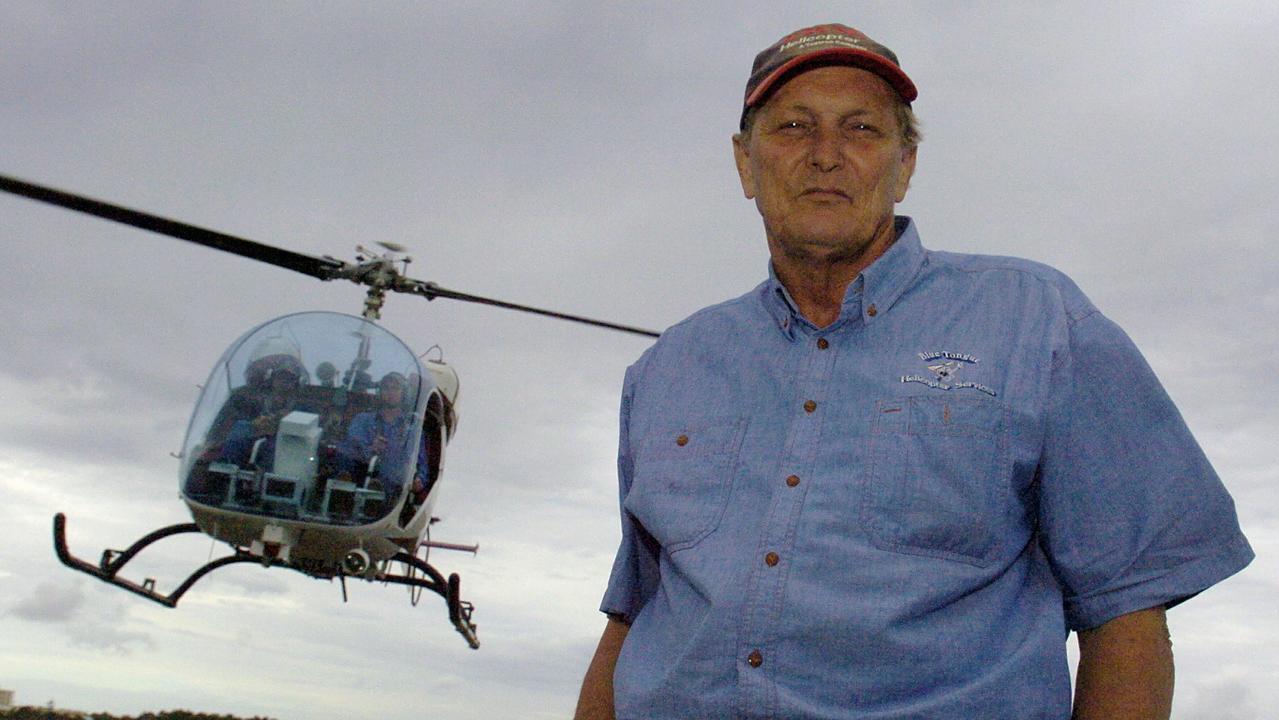 Local helicopter operator Graeme Gillies. Photo :Barry Leddicoat.