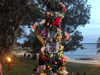 On Sunday at Shaws Bay friends and family held a candle light memorial to remember Jesse Vilkelis-Curas, and to raise awareness against violence.