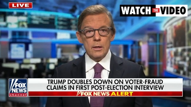 Fox News anchor roasts Trump’s voter fraud claims