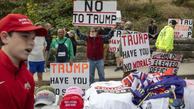 The suburbs of towns are the heartland of those who voted for Donald Trump and are now disillusioned by him. Picture: AFP.