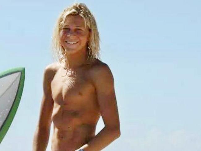 Surfer Cooper Allen was attacked by a shark at Lighthouse Beach near Ballina.