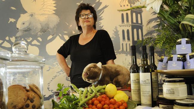 Alla Wolf-Tasker at her Wombat Hill House cafe in Daylesford.